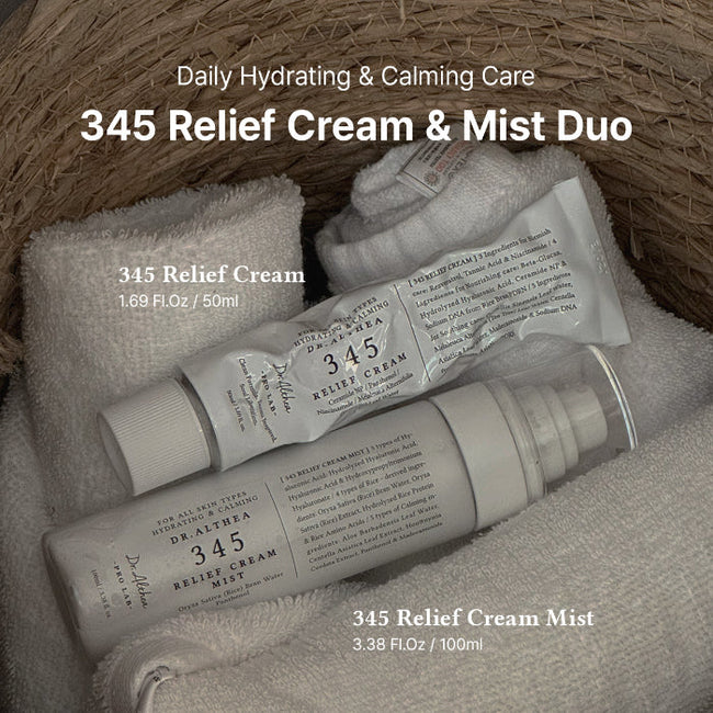 345 Relief Cream & Mist Duo Main Image